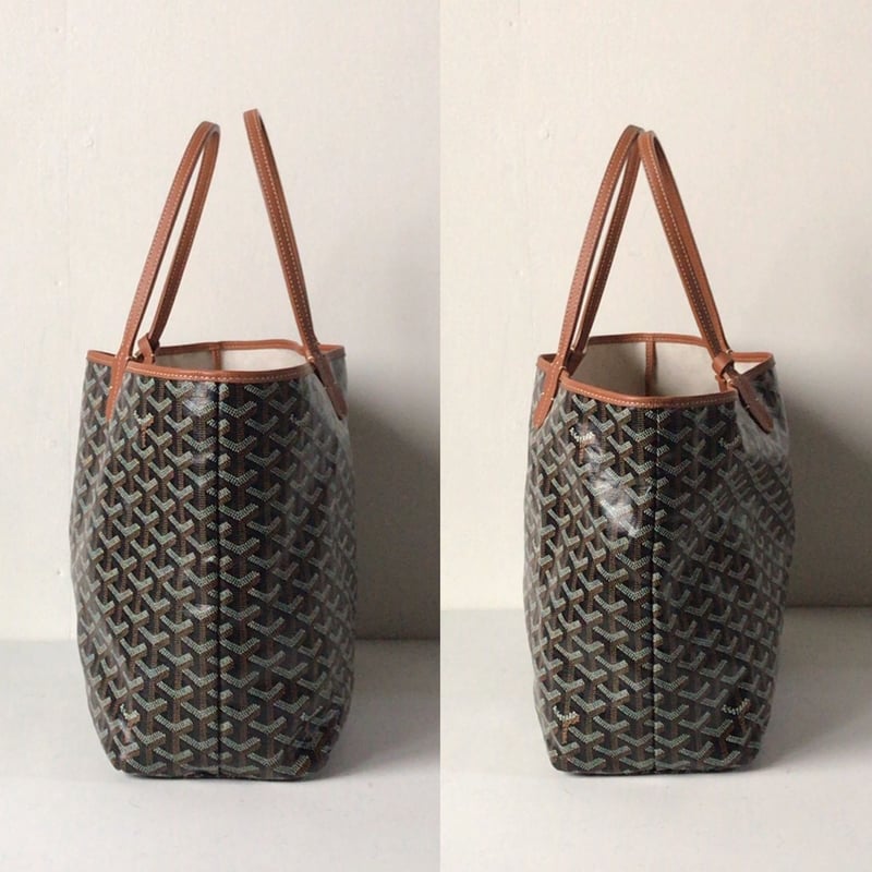 GOYARD ゴヤール サンルイPM ポーチ付トートバッグ ノワール GOYARD ゴヤール サンルイPM ポーチ付トートバッグ ノワール