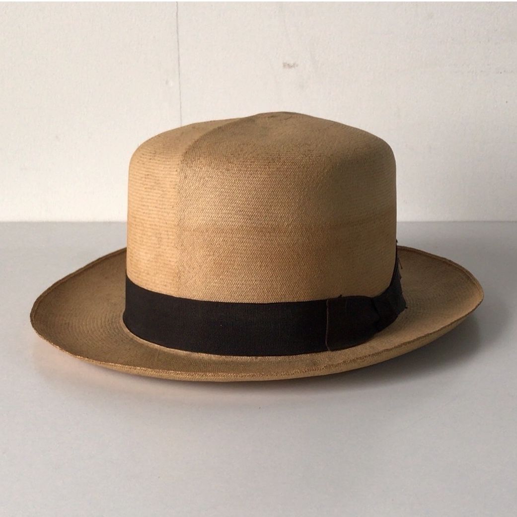 パナマハット ヴィンテージ size 6 3/4 (55cm). | GobaTools パナマハット ヴィンテージ size 6 3/4 (55cm). | GobaTools