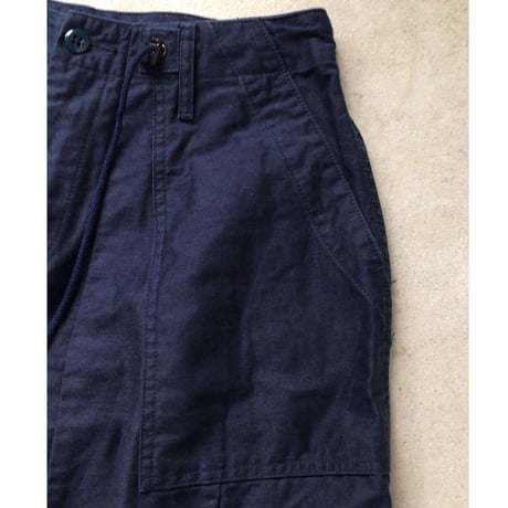 ネペンテス(needles・ニードルス) H.D. PANT  ヒザデルパンツ  ファティーグパンツタイプ  ネイビー  レディース  サイズ1  中古極美品