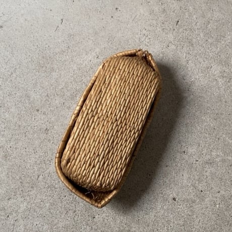 小さい柳行李 22cm  古い飯行李  おむすび箱  お弁当箱  ヴィンテージクラフト  昭和期