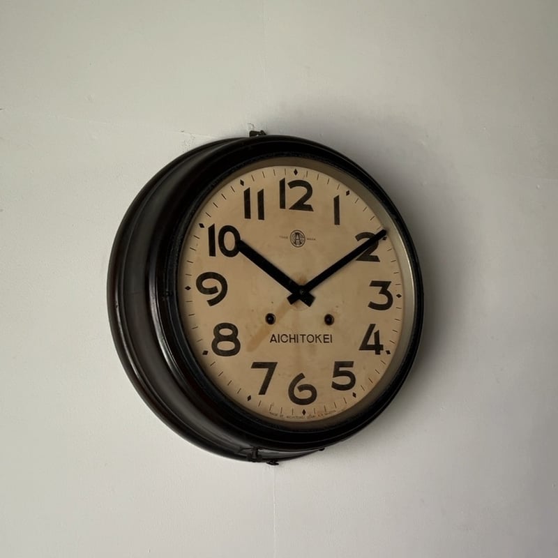 AICHI TOKEI 7 JEWEL 14DAYS 置き時計 贈答品 レトロ AICHI TOKEI 7 JEWEL 14DAYS 置き時計 贈答品 レトロ AICHI