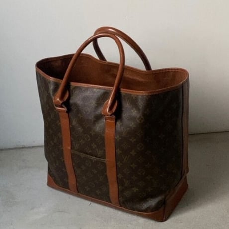 LOUIS VUITTON  ルイ ヴィトン  ウィークエンドGM モノグラム M42420 ラージトート 1980年代製 ヴィンテージ 豚革 ピッグスキン 良品