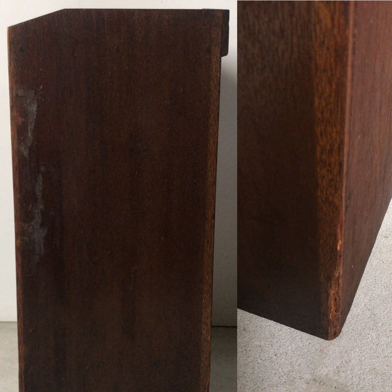 アンティーク カルテ棚24段 ＋ 引き出し1杯 昭和 戦前ヴィンテージ家具