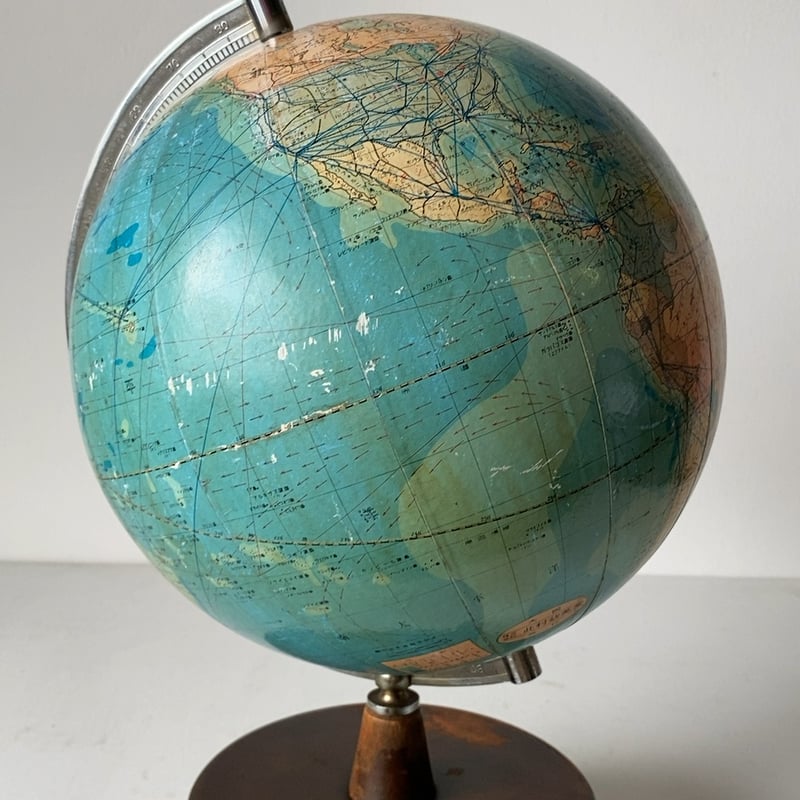 地球儀ソビエト連邦西ドイツ東ドイツ