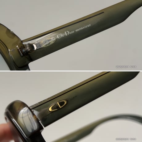 Christian Dior MONSIEUR クリスチャンディオール ムッシュ サングラス  2039J 50  アイウェア 眼鏡 ダークグリーン ヴィンテージ オールドディオール 中古品