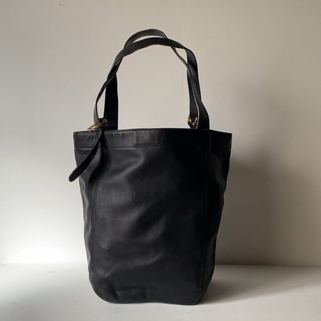 COACH オールドコーチ レザートートバッグ No.K5G-4082 グローブレザー ブラック 真鍮金具 ヴィンテージバッグ made in USA