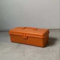 RUBICON オールドルビコン 小さなタックルボックス ルアーボックス 釣り具入れ  1970年代 ヴィンテージツールボックス 工具箱 トレーあり 良品