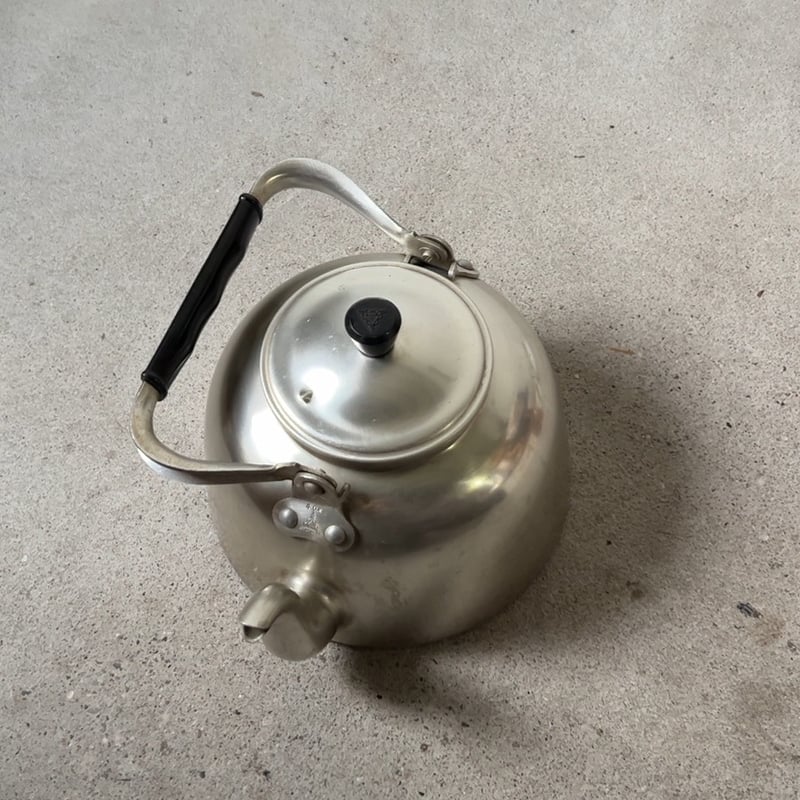 NITTO 日東アルミニウム製造所 ヴィンテージ アルミ ケトル 大型やかん