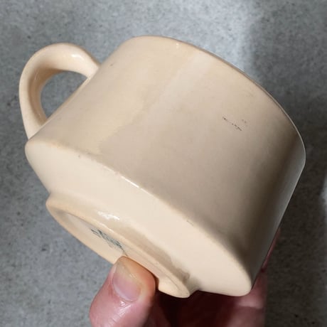 (B)  Wallace  ウォレス. (Desert ware). デザートウェア  ヴィンテージ マグカップ  アメリカ ダイナーマグ 50s 60s made in USA