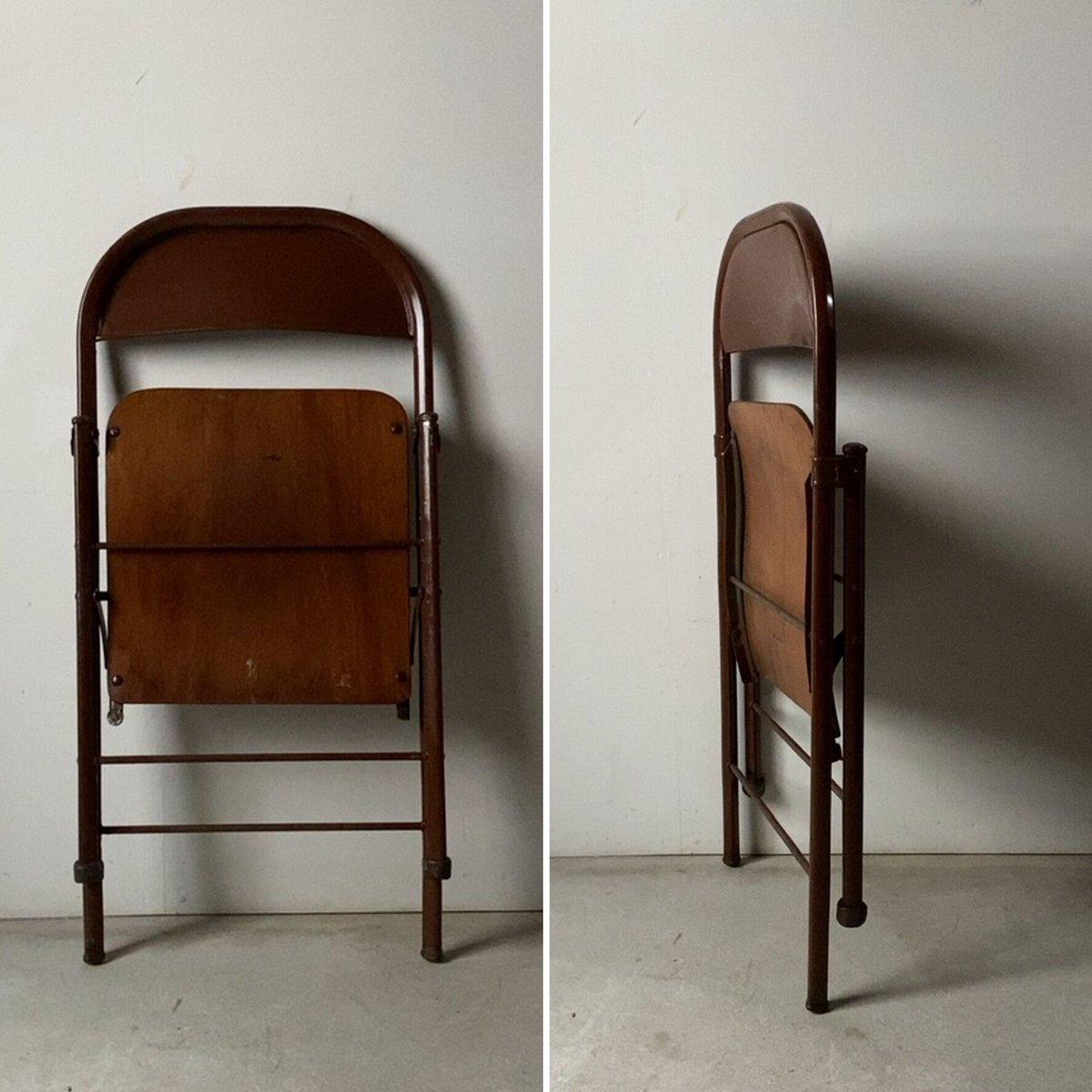 50-60s USヴィンテージ フォールディングチェア American seating ...