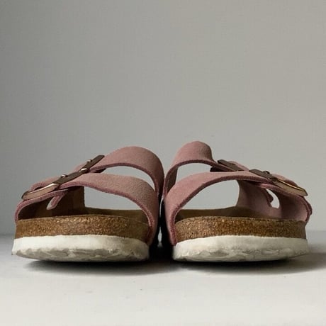 BIRKENSTOCK [ビルケンシュトック] Arizona/アリゾナ 2021年製 ダークピンク size 37 (24cm) 使用頻度浅め 中古美品範疇