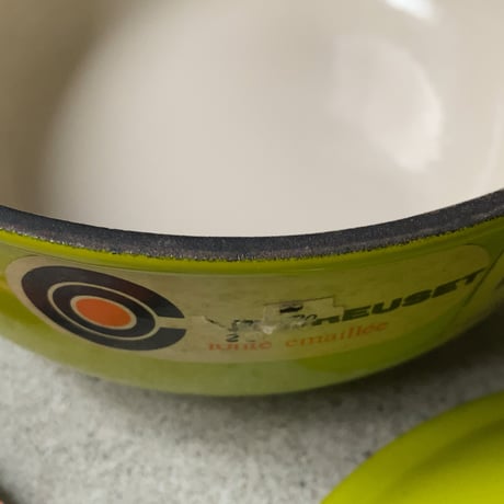 Le Creuset  ル・クルーゼ   ”Mama”シリーズ  ココットロンド 17 ママシリーズ  オールドルクルーゼ フランス ヴィンテージ  箱フラッシャー側面シール有り デッドストック