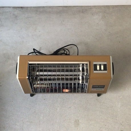 National  ナショナル  クラシック電気ストーブ  WIDE600  DS-32N  ヴィンテージ家電  コヨーテ・ミリタリーカーキ  中古極美品