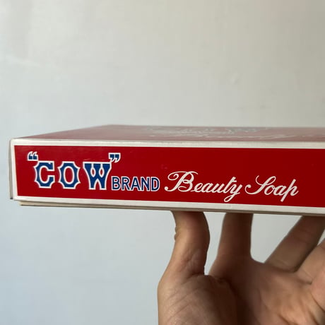 1970s Vintage 牛乳石鹸 共進社 / 赤箱 6個入デッドストック（6代目パッケージ）未使用品