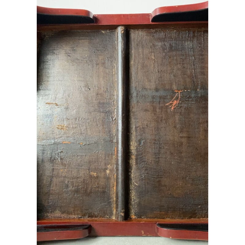 朱漆の古い座卓 65cm根来座卓 ローテーブル ちゃぶ台 アンティーク