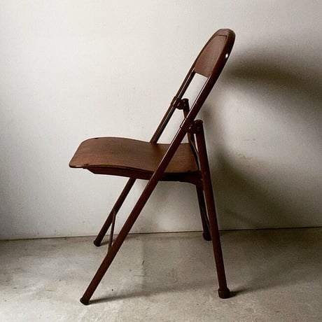 50-60s  USヴィンテージ フォールディングチェア  American seating company  アメリカンシーティングカンパニー アメリカ製   折り畳み椅子  made in USA