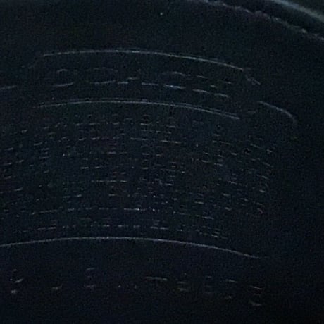 COACH オールドコーチ レザー ミニショルダーバッグ No.J6M-9973  グローブレザー ブラック 真鍮金具 ヴィンテージバッグ made in USA