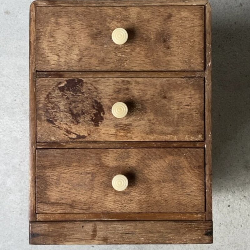 希少　羽根上げ式扉　鍵付き　オーク　無垢材　組み継ぎ細工　小引き出し　五盃 希少 羽根上げ式扉 鍵付き オーク 無垢材 組み継ぎ細工 小