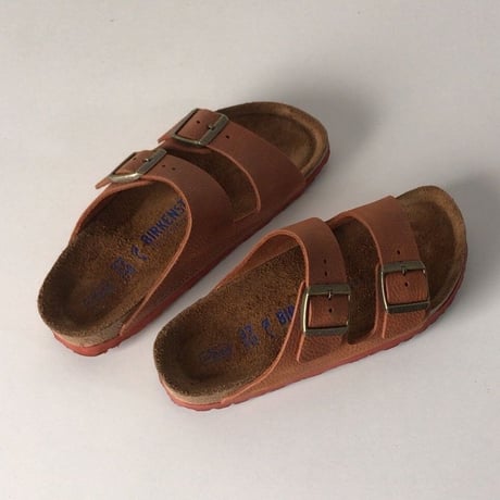 BIRKENSTOCK ARIZONA  ビルケンシュトック アリゾナ SFB  ヌバック   2018年SS限定カラー  ステアカレー   37  中古美品