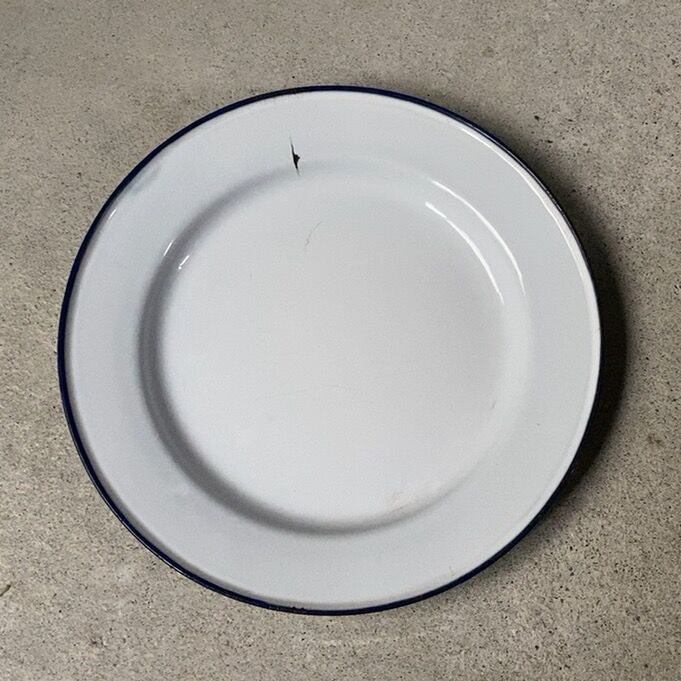 スイス　Schneider工房　ハンドペイント　ヴィンテージ大皿　レアサイズ Sho Bud Maverick・S-10【中古品/即納可能】（ビンテージ/送料