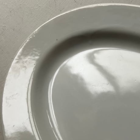 1970s Vintage 日本製 業務用 オーバルプレート  カレー皿 洋食皿 純喫茶 カレー専門店 白磁食器