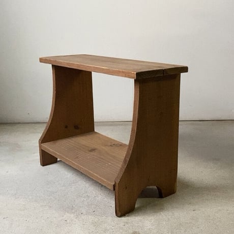 レトロ アンティーク カリモク 3段 マガジンラック 古家具 希少  