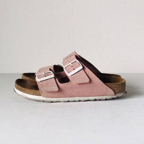BIRKENSTOCK ビルケンシュトック Arizona SFB  アリゾナ ソフトフットベット ローズ(ライトピンク) size 37 (24cm) 中古品