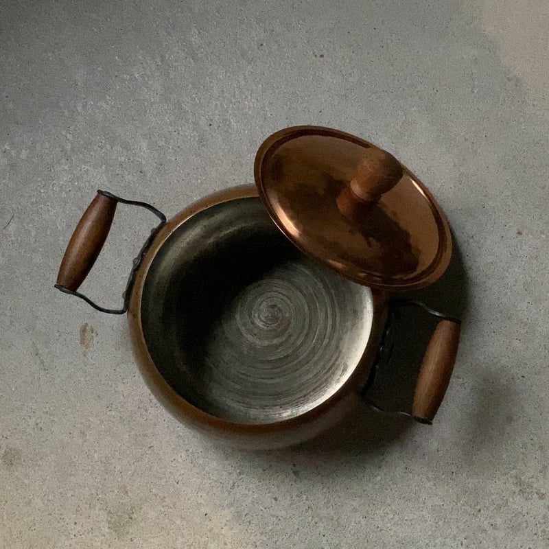 STOCKLI ストックリー 銅製両手鍋 銅鍋 ヴィンテージ コッパーウェア