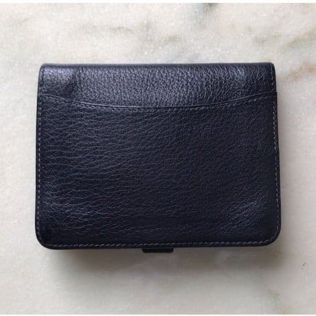HERMES エルメス  ドゴンコンパクト  コインケース   トゴ   ブラック／ゴールド金具   □A刻印  中古