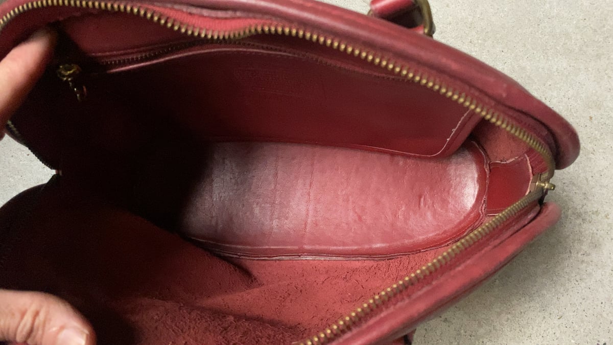 COACH 80s オールドコーチ レザーハンドバッグ 半円型 COACH 80s オールドコーチ レザーハンドバッグ 半円型
