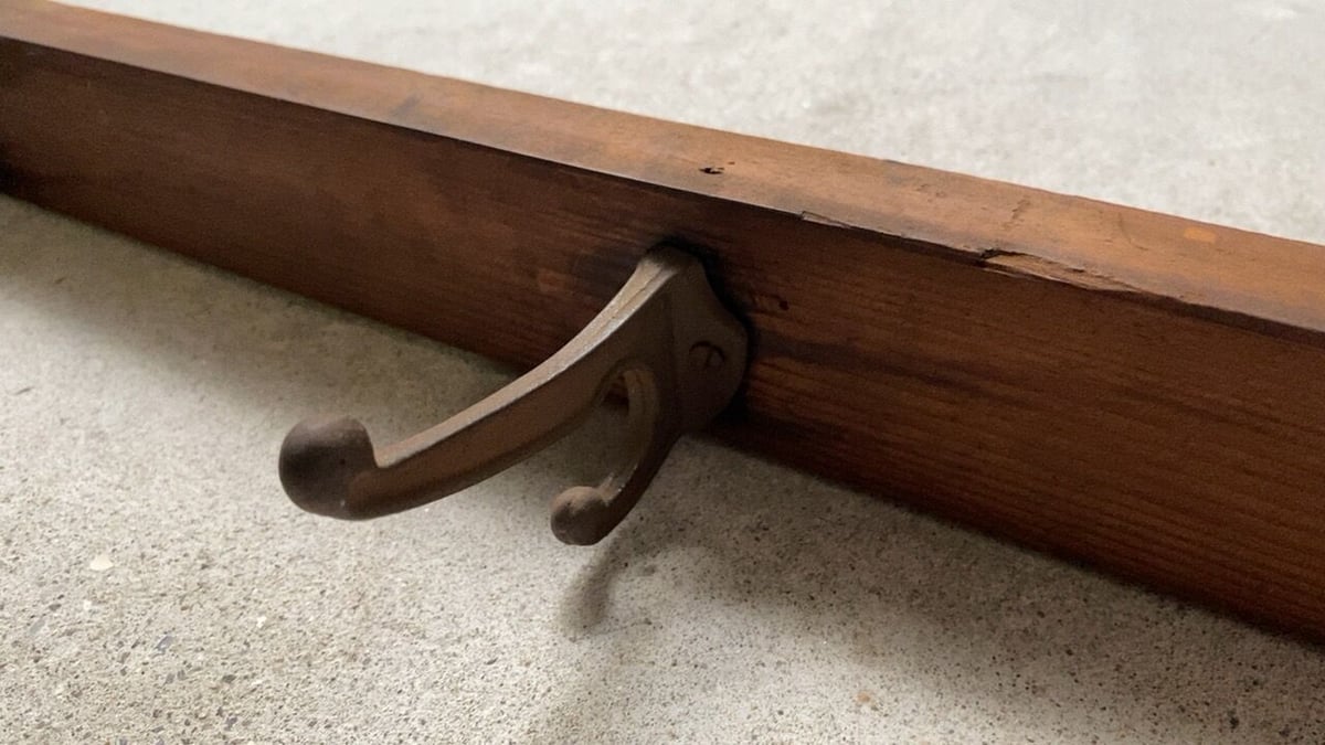 壁掛けフック　昭和レトロ　古道具 WALL HOOK ヴィンテージ ウォールフック 戦前 昭和初期 壁掛けフック4