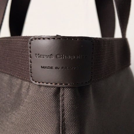 Hervechapelier エルベシャプリエ  2019春夏モデル  707C コーデュラ舟型トートM  モカ/モカ  トートバッグ  中古極美品