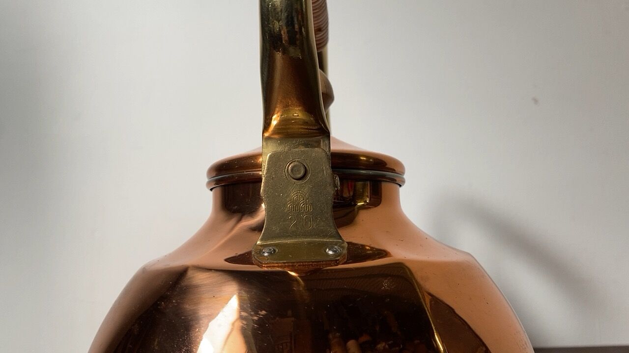 藤井商店 ケトル 2l 銅やかん ヴィンテージ未使用銅ケトル ブロカント