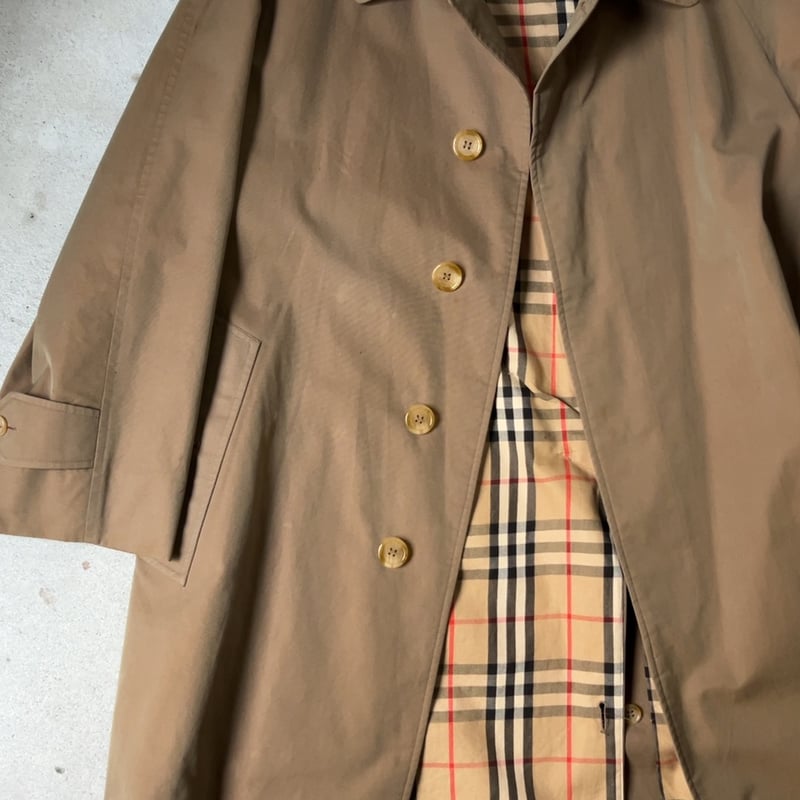 BURBERRYS バーバリーズ 丸善(MARUZEN)ダブルネーム 70s 80s BURBERRYS バーバリーズ 丸善(MARUZEN)ダブルネーム 70s 80s