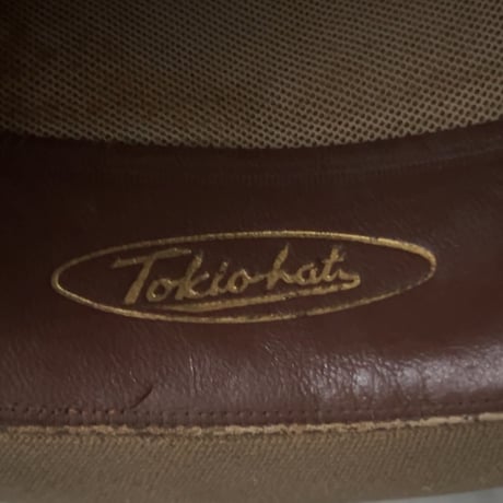 TOKIO HAT  SuperPanama  ヴィンテージ パナマハット ユニセックス 頭周約56.5cm ストローハット 麦わら帽子 編み帽子 カンカン帽