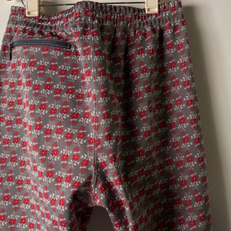 【最終値下げ】needles 22SS フラワー柄　トラックパンツ ニードルス Needles 22SS Zipped Track Pant ジップド トラック