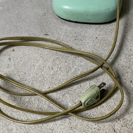 Mitsubishi Electric Mfg.Co.japan 三菱扇風機 AC ELECTRIC FAN 1950〜60年代のオールド三菱 ヴィンテージ家電 ミントグリーン 2段階調 完品範疇