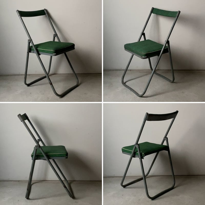 アンティークアンティーク 折り畳み椅子　1960sレトロ