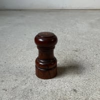 KUSAKABE  クサカベ  木製 ソルトボトル   木製無垢 グッドエイジング ヴィンテージキッチンツール 純喫茶備品 良品