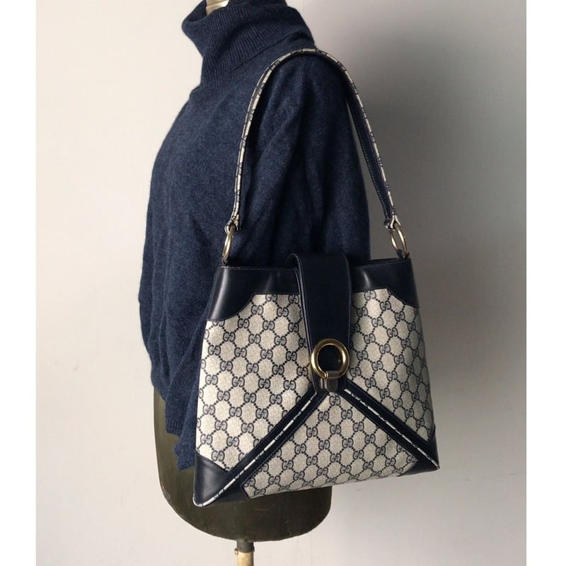 GUCCI グッチ オールドグッチ コーティングGGキャンバス/レザー GUCCI グッチ オールドグッチ コーティングGGキャンバス/レザー