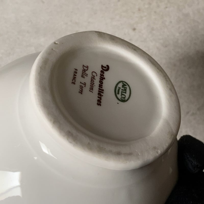 APILCO アピルコ/Deshoulieres デズリエ Wネーム ヴィンテージ カフェ