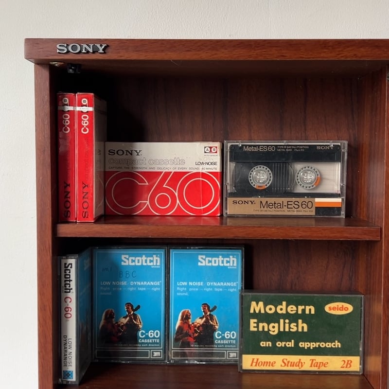 SONY カセット テープ ラック 店舗 業務用 什器 レトロ 当時物 SONY カセット テープ ラック 店舗 業務用 什器 レトロ 当時物