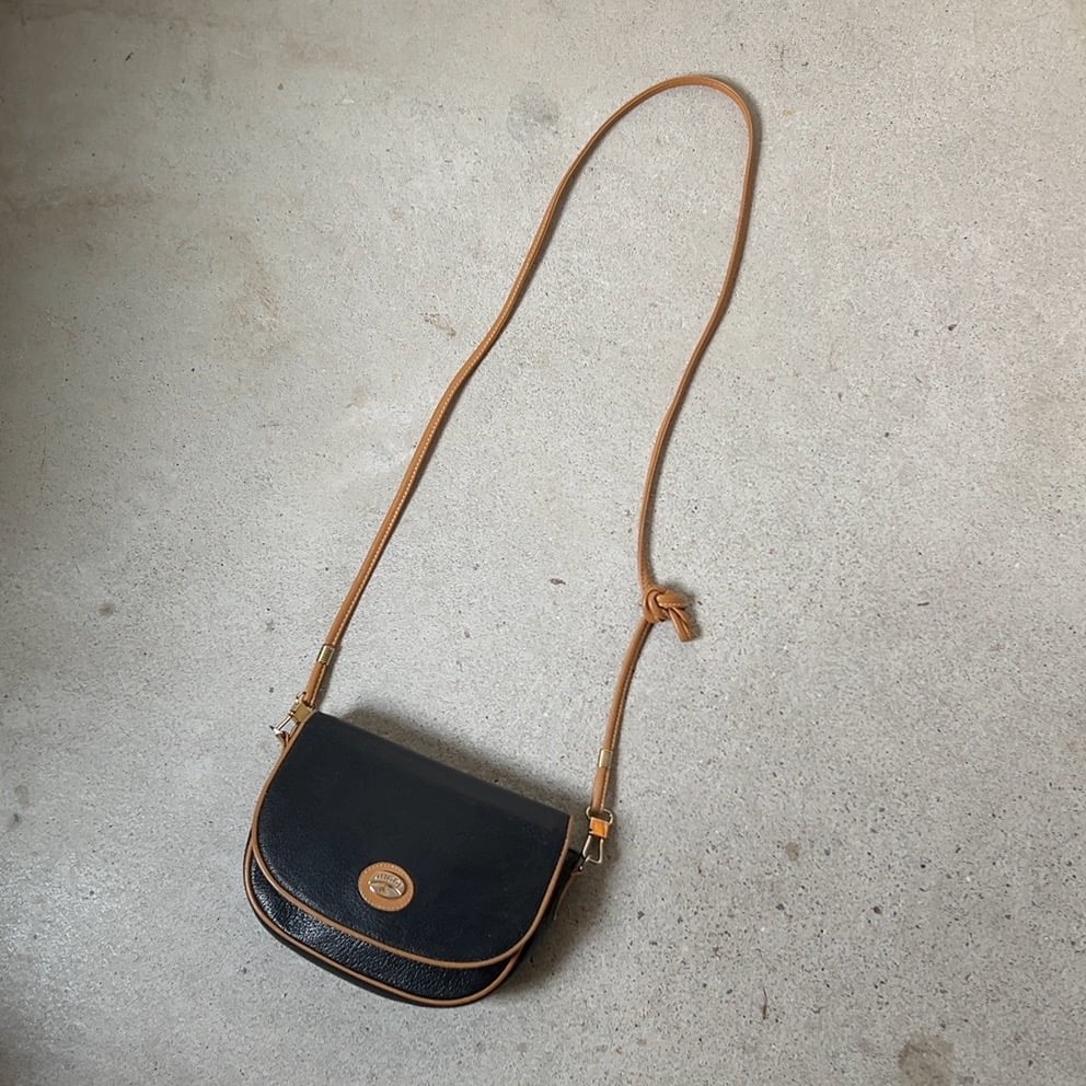 GUCCI グッチ オールドグッチ グッチプラス 型押しレザー ポシェット