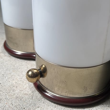 SHISEIDO  資生堂 花椿会 1980年 ダイヤモンドクラス記念品 フロアランプ レトロモダン ヴィンテージアイテム 古道具