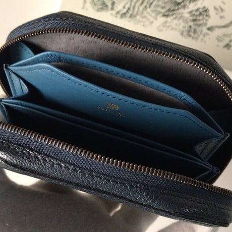 POSTALCO ポスタルコ    Kettle Zipper Wallet Small  ケトルジッパーウォレット-スモール  ネイビー  中古極美品