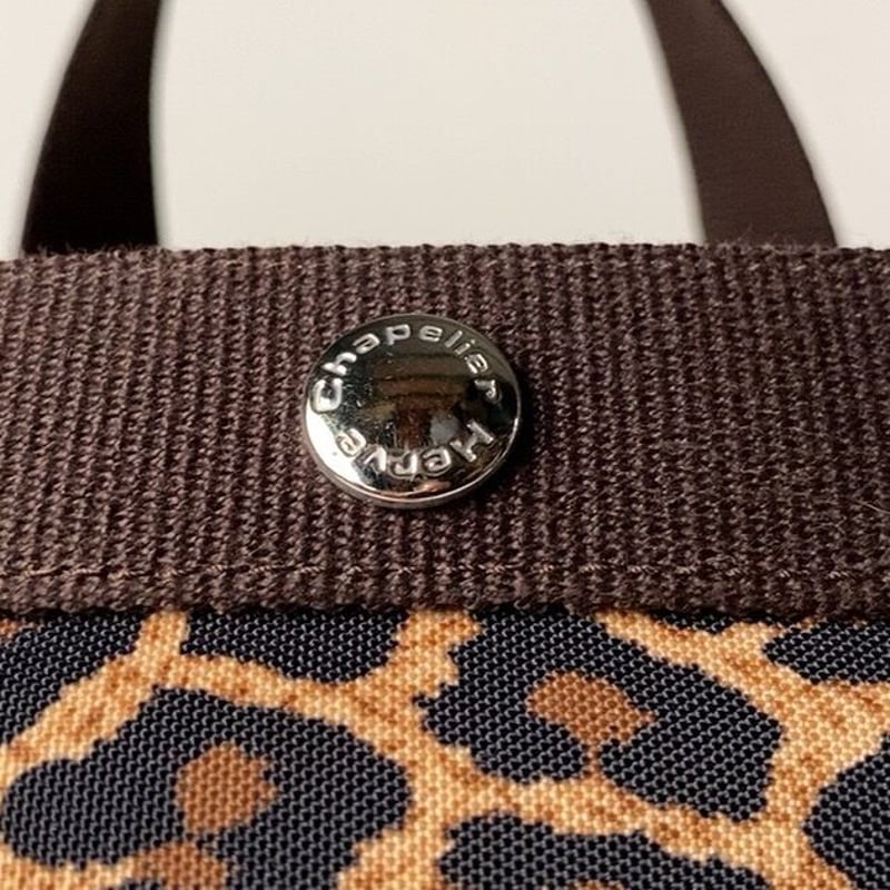 Herve Chapelier エルベ シャプリエ トートバッグ707Fパンサー Herve Chapelier エルベ シャプリエ トートバッグ707Fパンサー