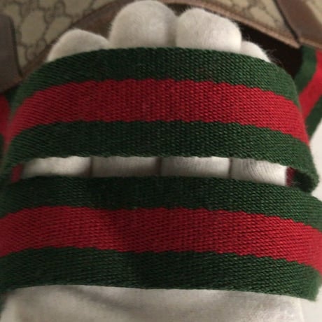 GUCCI オールドグッチ  トートバッグ　シェリーラインハンドル GG柄 コーティングキャンバス 保存袋付き 極美品　ヴィンテージバッグ