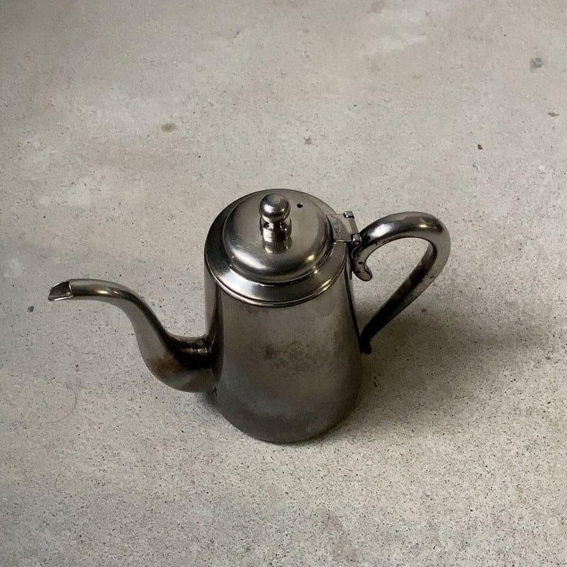 YUKIWA　ユキワ ウォーターポット　コーヒーポット　ステンレス　 昭和レトロ YUKIWA ユキワ M5 750cc. ステンレスポット コーヒーポット