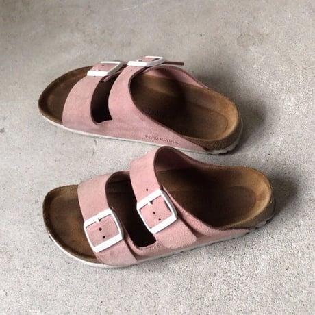 BIRKENSTOCK ビルケンシュトック Arizona SFB  アリゾナ ソフトフットベット ローズ(ライトピンク) size 37 (24cm) 中古品