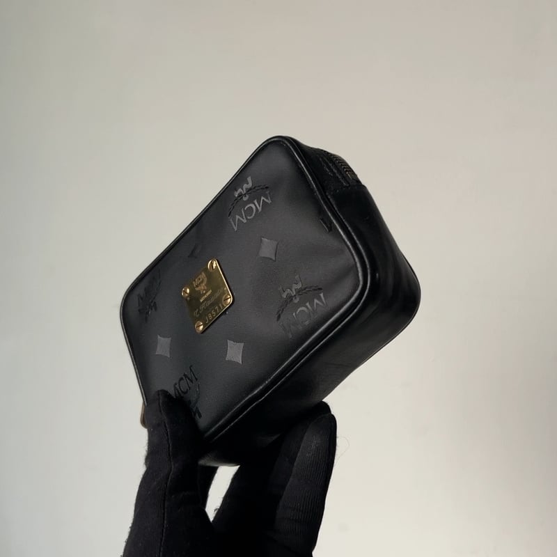 MCM オールドエムシーエム ヴィセトス柄 モノグラム ブラック